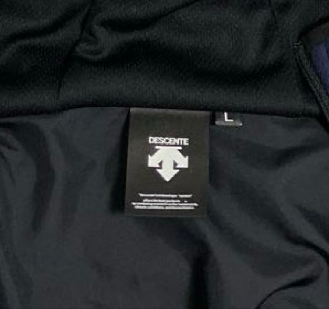 DESCENTE デサント ハーフジップ フリース パーカー メンズ L
