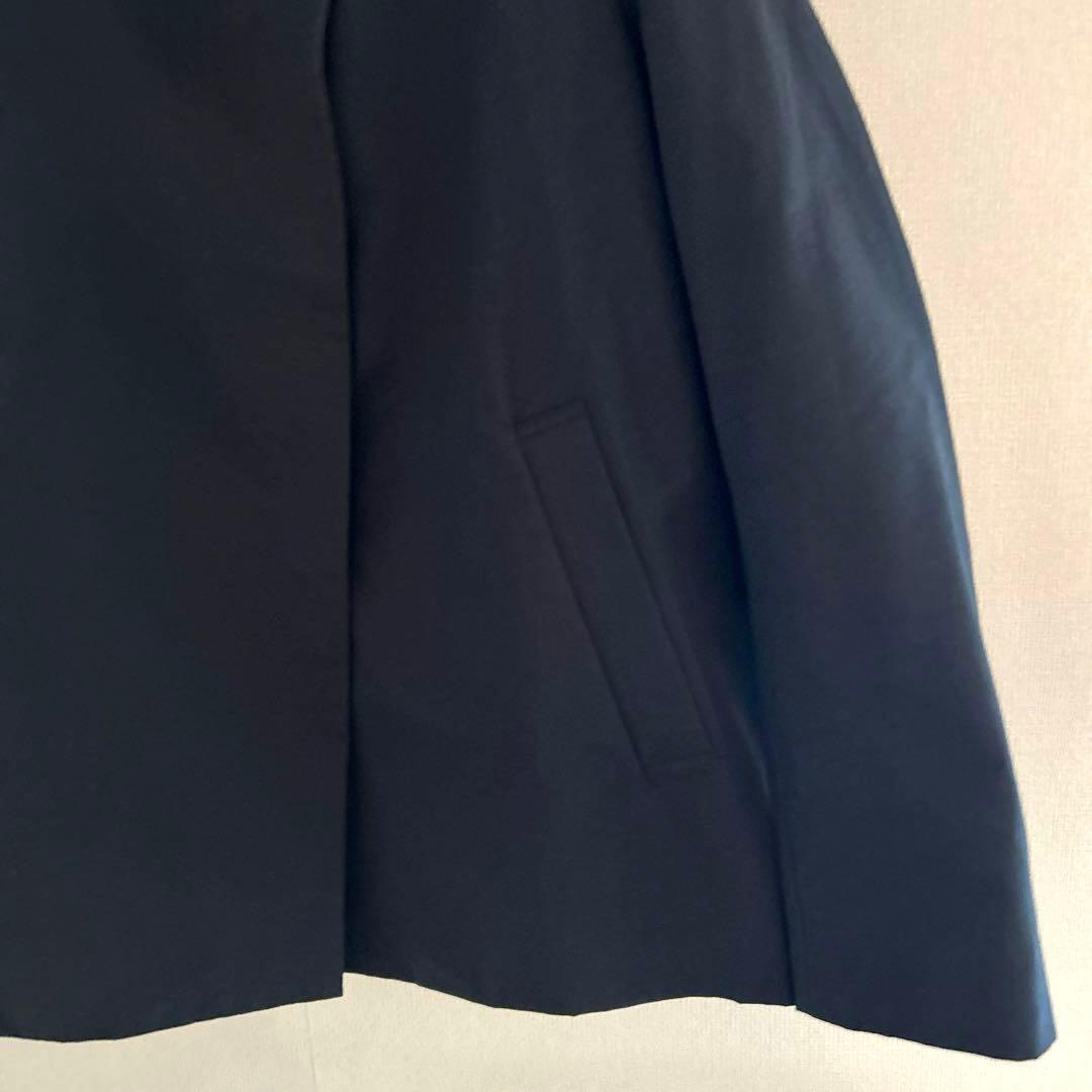 JOURNAL STANDARD グログランフードショートコート　M ブラック系
