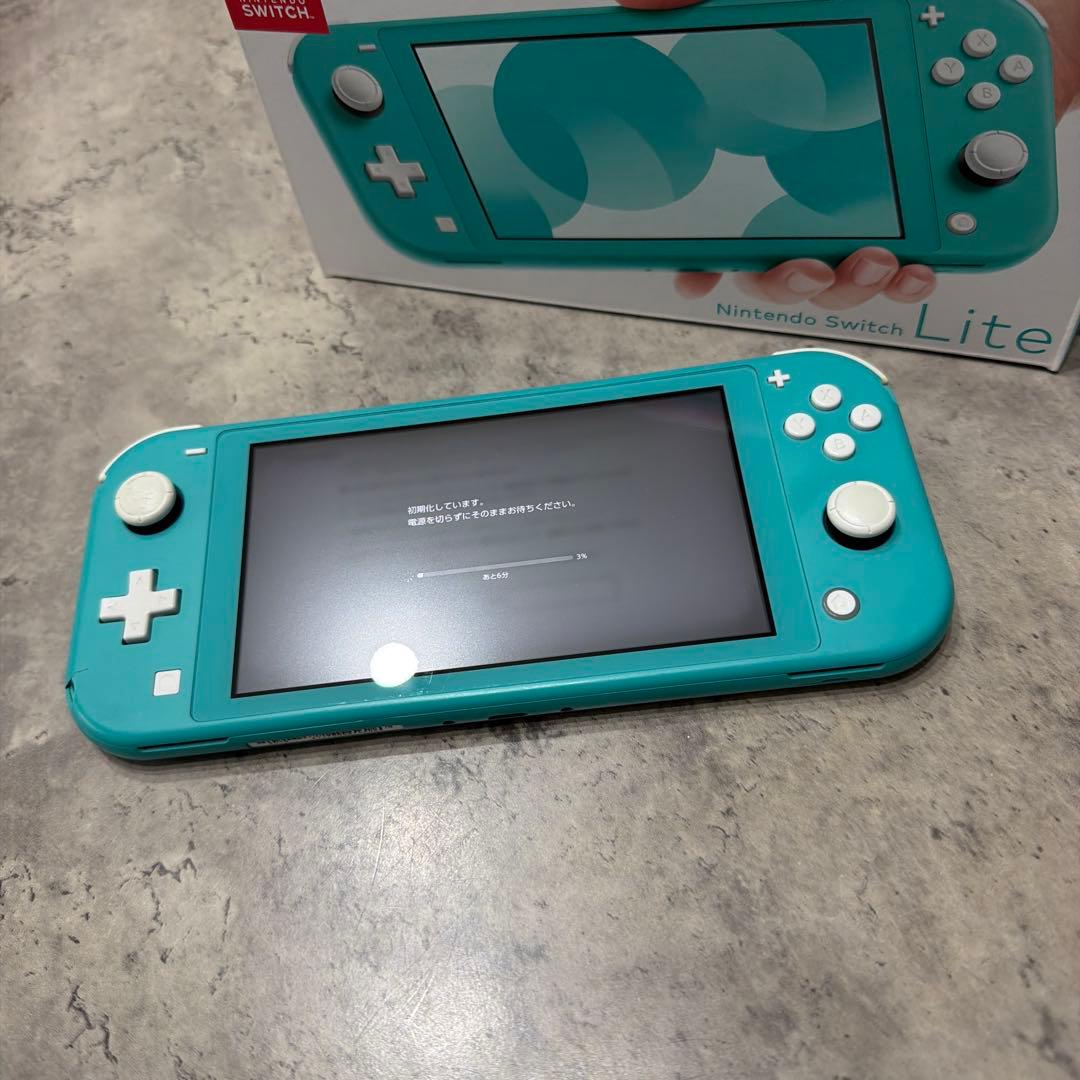 d*9様 Nintendo Switch Lite ターコイズ 本体 ジャンク品