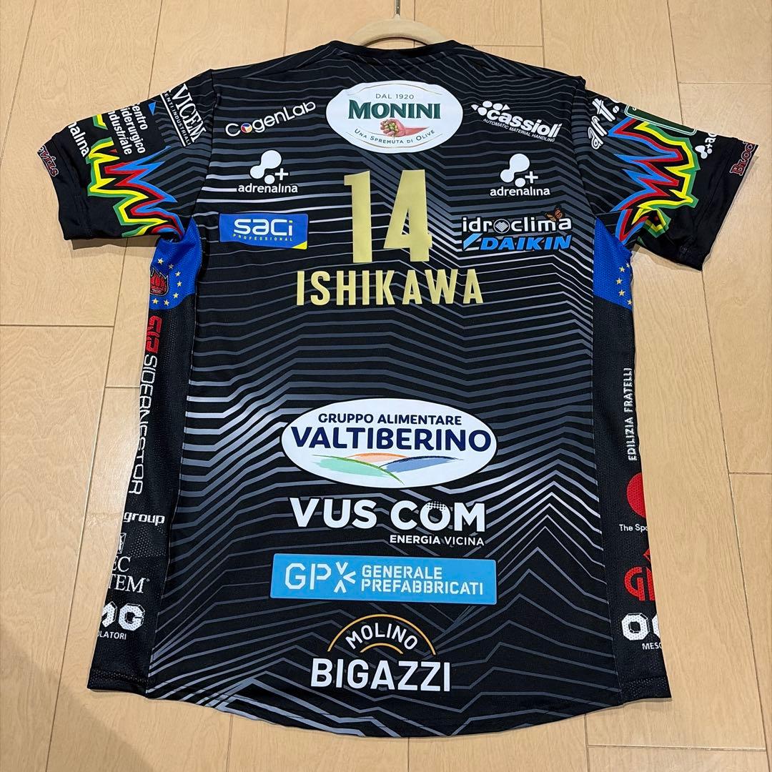 ペルージャ　石川祐希選手　2025-2026シーズンホームユニフォーム