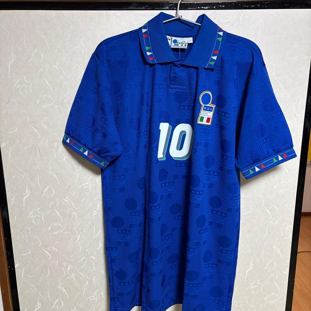 サッカーユニフォーム　イタリア代表　ロベルトバッジョ　1994 Lサイズ