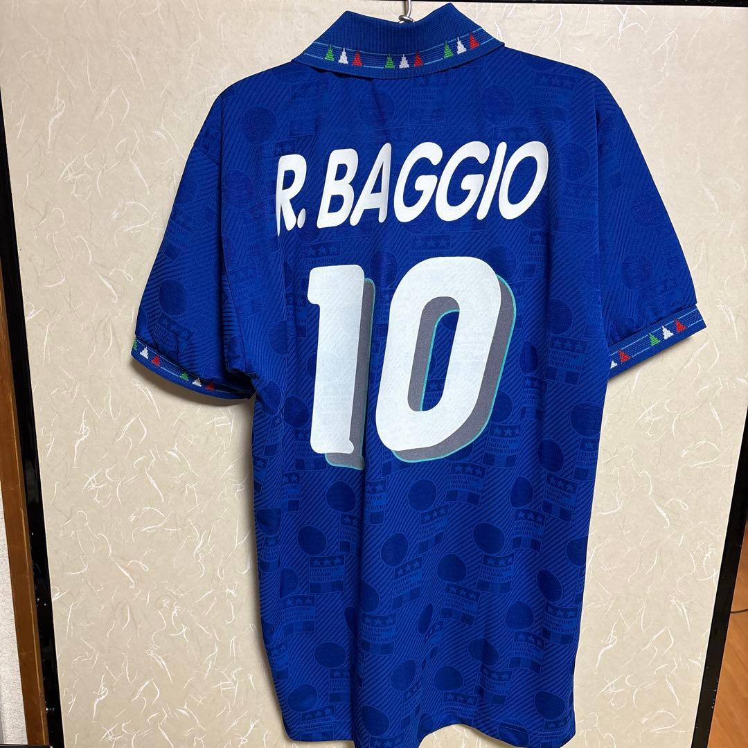 サッカーユニフォーム　イタリア代表　ロベルトバッジョ　1994 Lサイズ