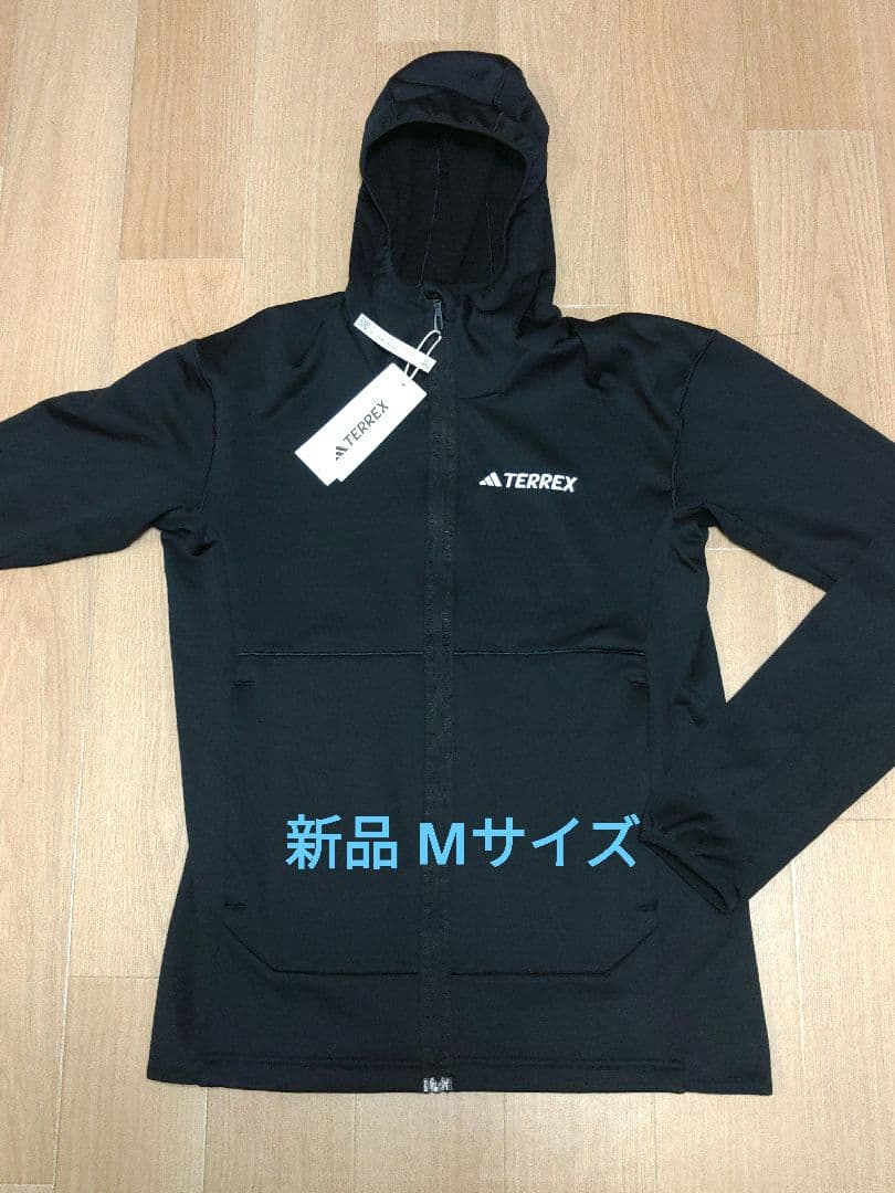 新品　アディダス　テレックス XPERIOR ライトフリース フード付ジャケット