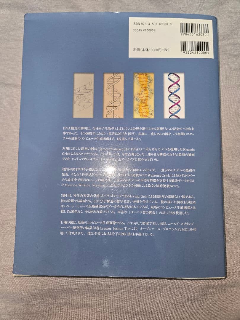 ワトソン遺伝子の分子生物学【第7版】美品　書き込みなし