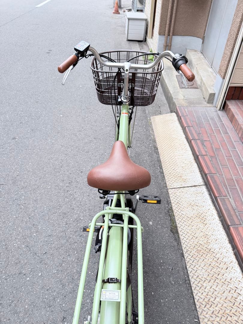 大阪府　ヤマハ　電動アシスト自転車 ミントグリーン