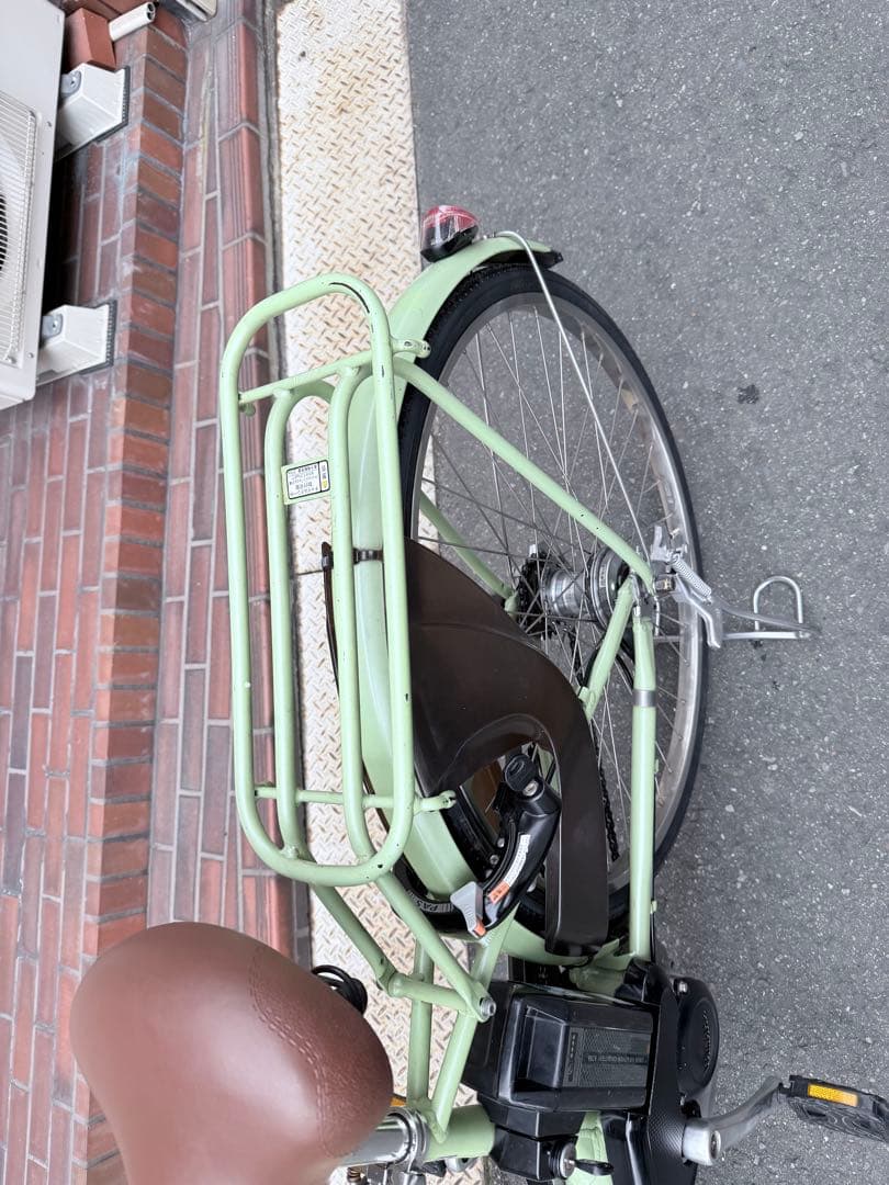 大阪府　ヤマハ　電動アシスト自転車 ミントグリーン