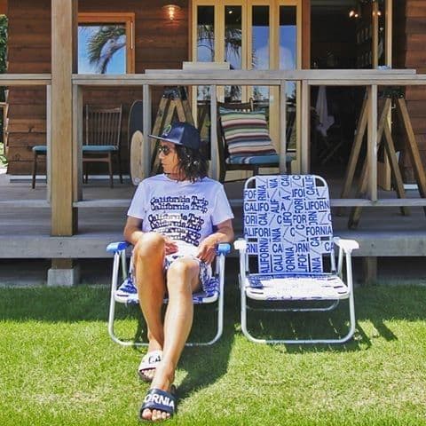 廃盤 希少 ◆ EVENFLOW イーブンフロー ビーチチェア カリフォルニア