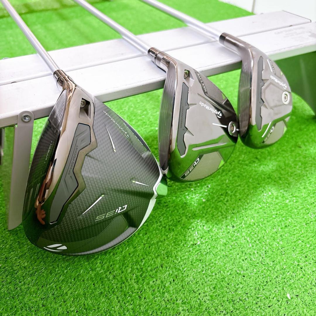 高年式　TaylorMade テーラーメイド　QI35 レディース　3本セット