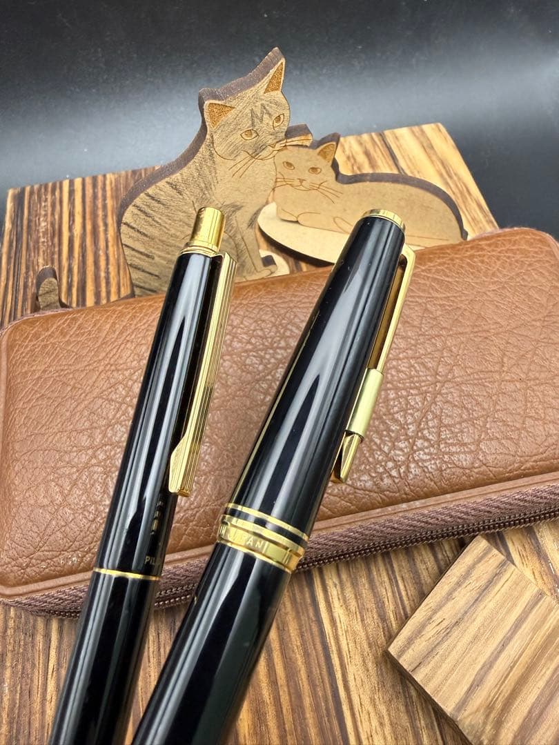 Pilot DELUXE 未使用 万年筆 ボールペン セット 14K
