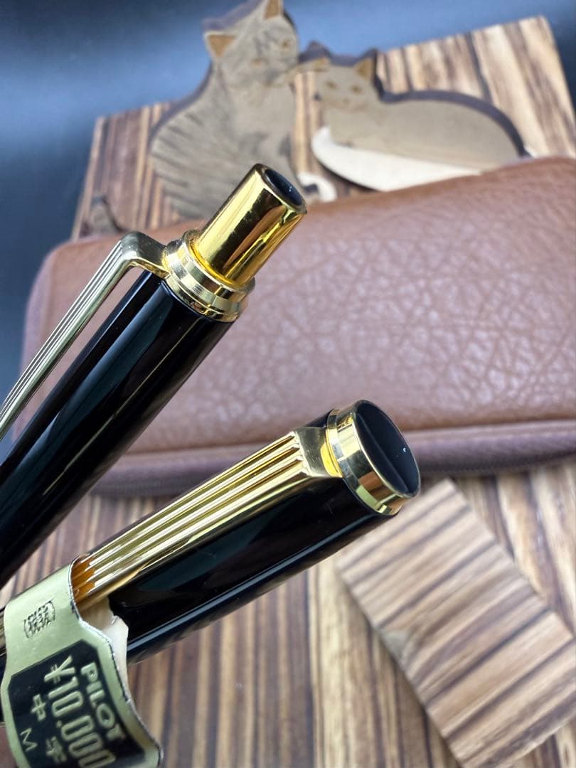 Pilot DELUXE 未使用 万年筆 ボールペン セット 14K