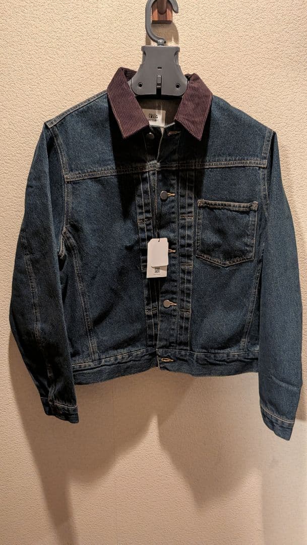 WETTEMPT　epnok　コーデュロイカラーデニムジャケット