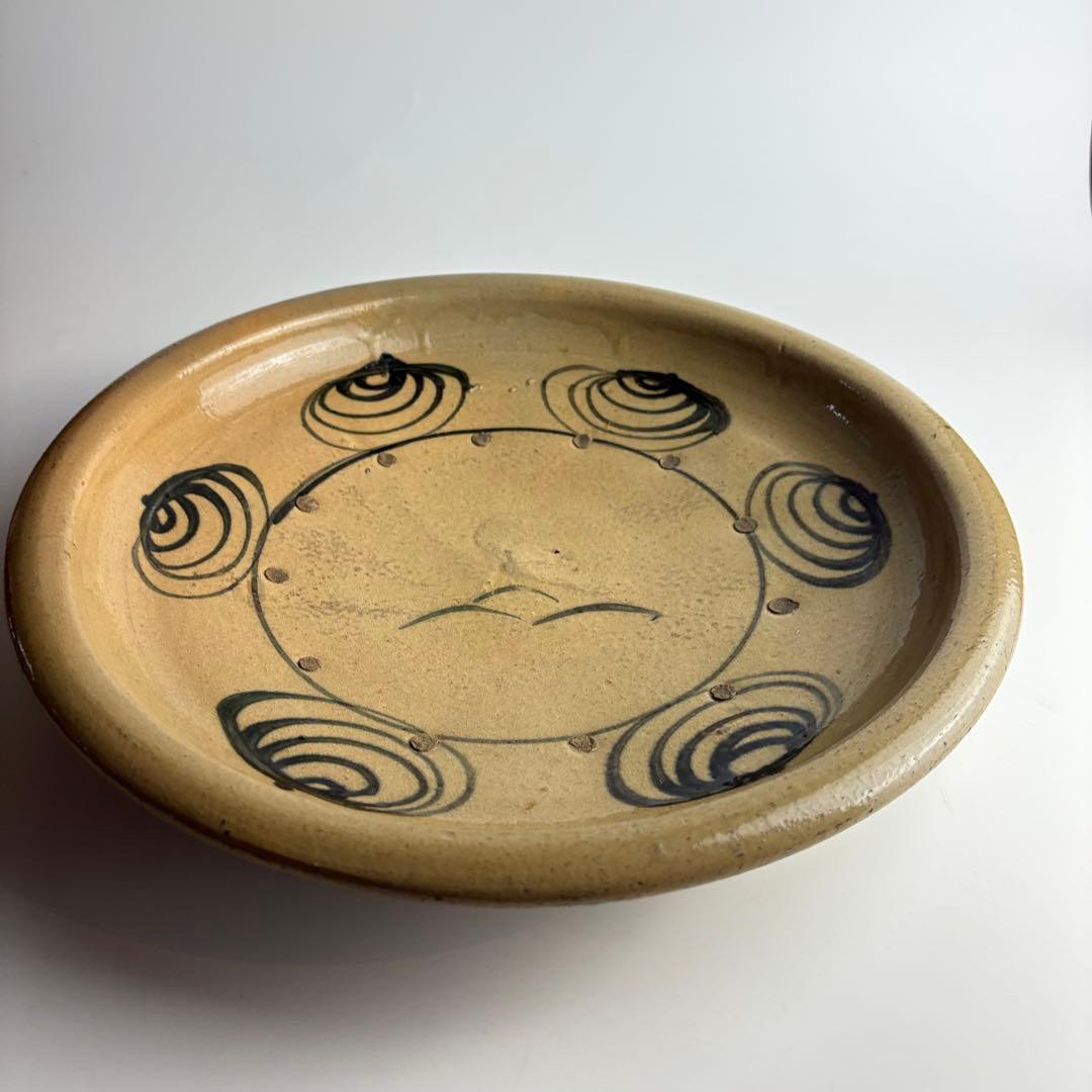 古瀬戸 馬の目皿 皿 陶芸 古美術 焼物 古陶磁器