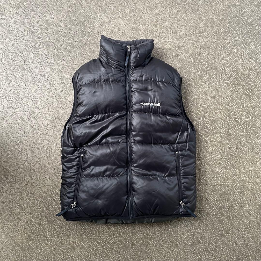 ジャケット・アウター mont-bell alpine down puffer best Black