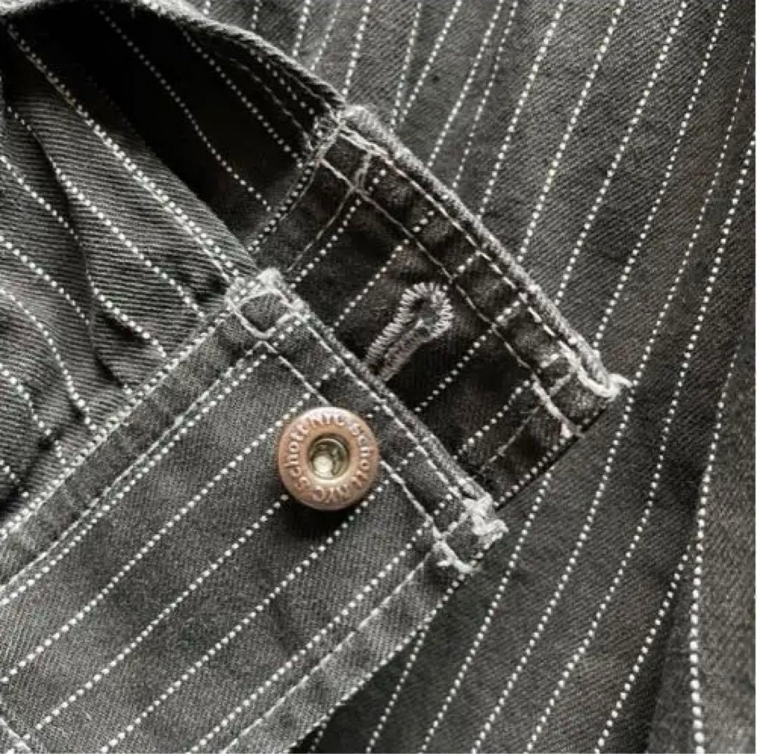 SCHOTT OLDDENIMJACKET ストライプ