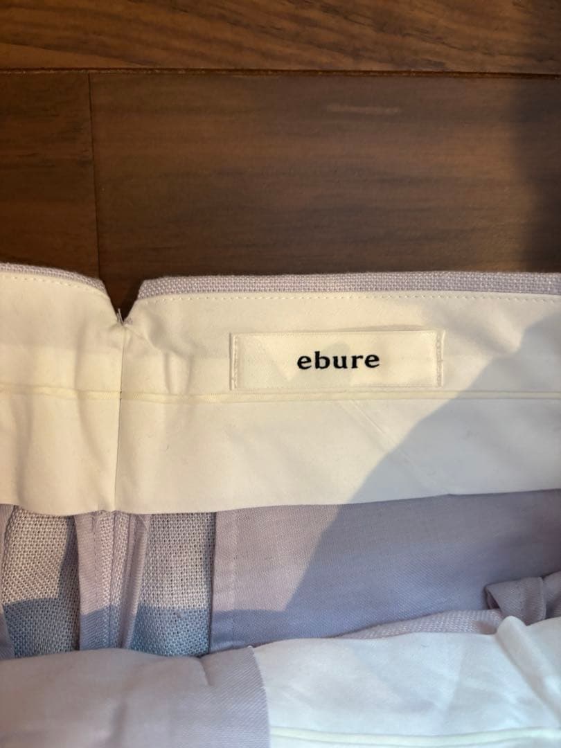 入学式　ロンハーマン　ebure ラベンダーノースリーブジャケットセットアップ