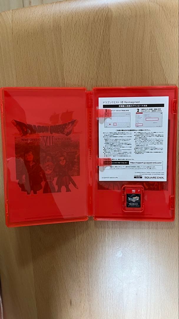 【特典使用済】Switch2 ドラゴンクエスト7 Reimagined