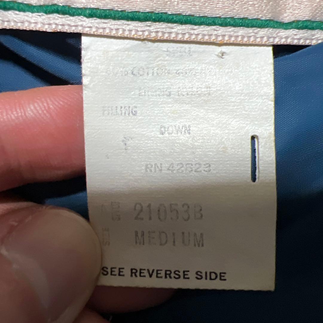 LLbean ダウンベスト　80s Mサイズ