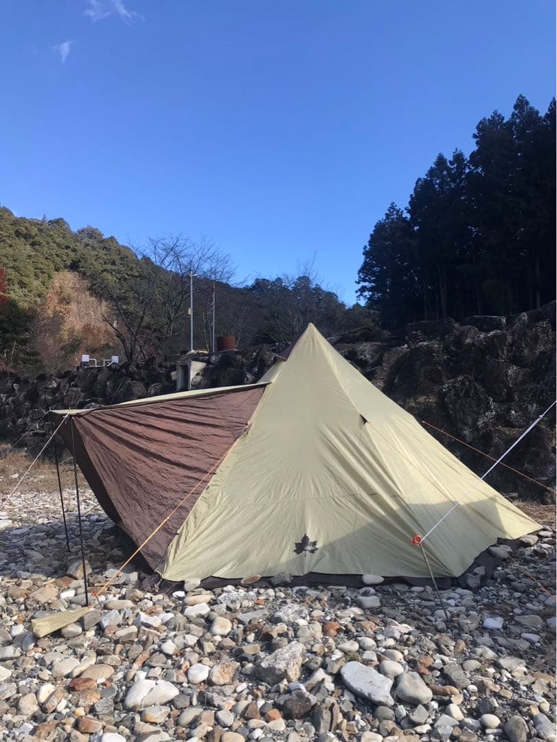 logos 2ルームTEPEE 500 テント　ナチュラム　コラボモデル