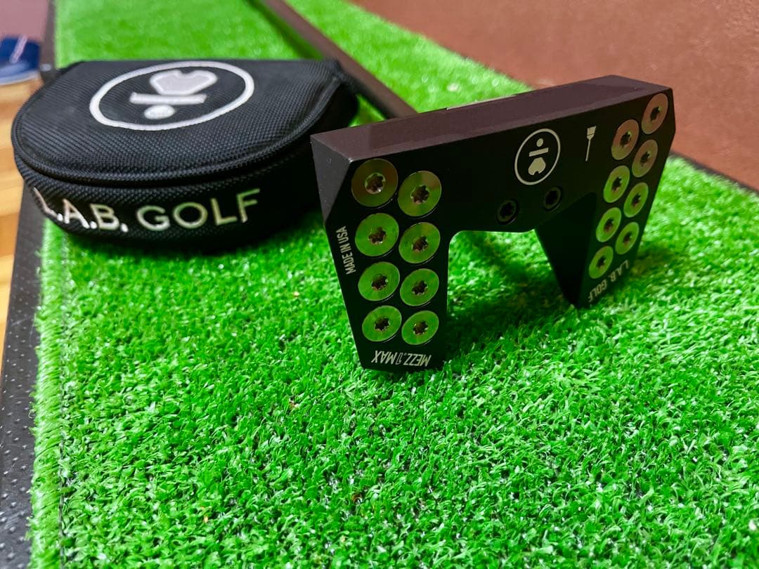 【美品】L.A.B. GOLF パター 専用ヘッドカバー付　【長尺】