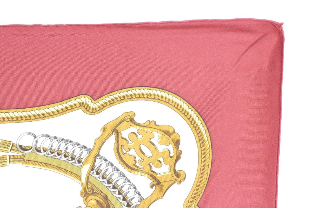 ◎Hermès エルメス スカーフ カレ90 乗馬 シルク 大判