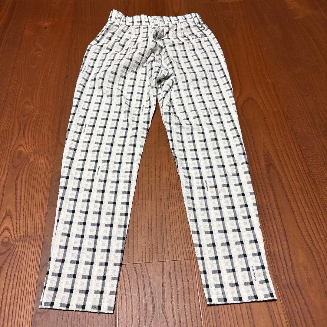 PG 夏用　 チェック柄 レディースパンツ