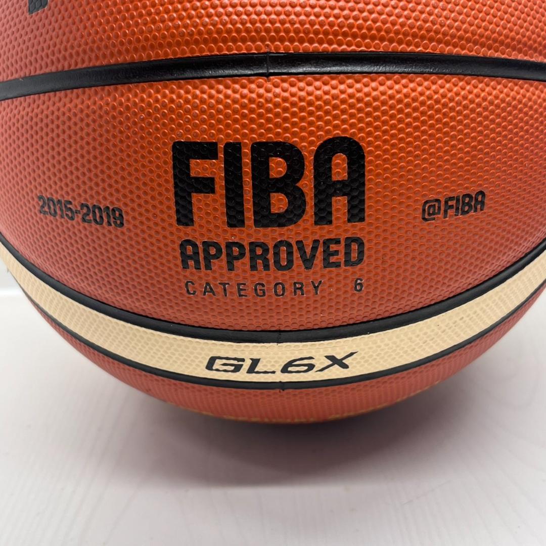 K◆美品 molten モルテン GL6X FIBA 公認バスケットボール 6号