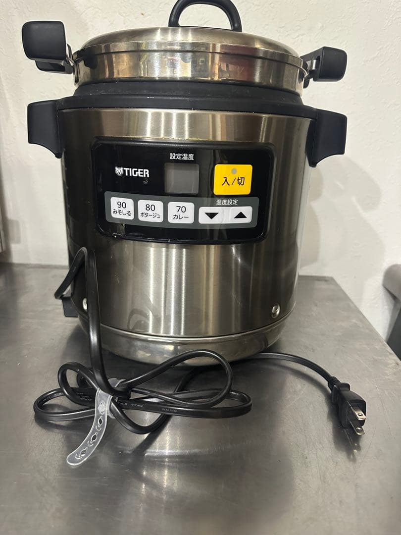 TIGER スープジャー 電気式 ステンレス内鍋