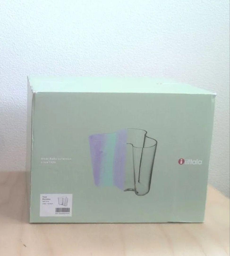  イッタラ アルヴァ・アアルト ベース160mm クリア　未使用
