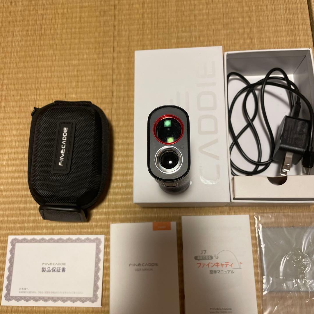 FINECADE ゴルフ用距離計 充電器・ケース付