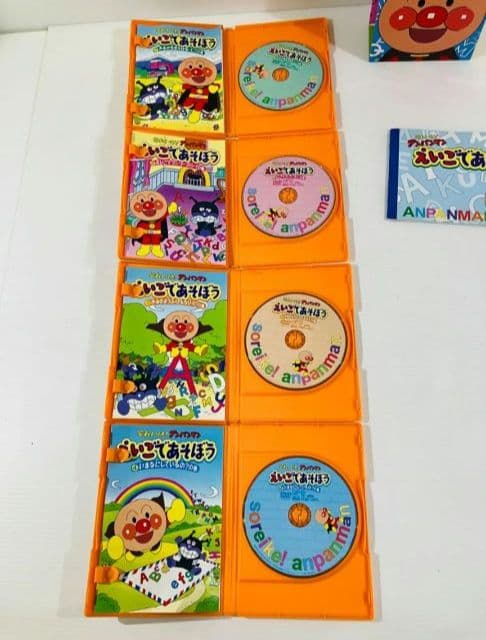 それいけ!アンパンマン えいごであそぼう　DVD ボックス　セット　冊子付き