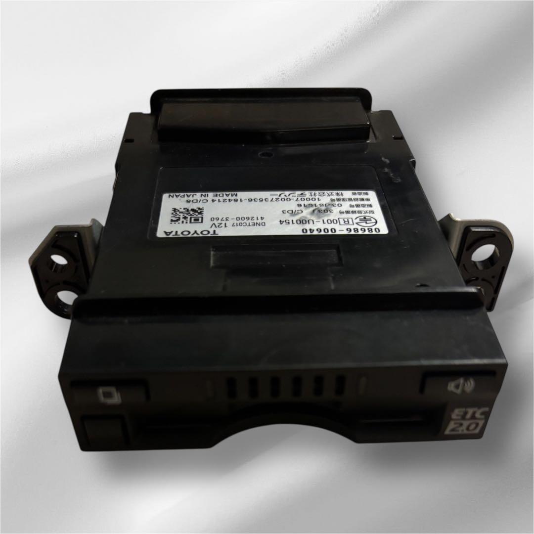 トヨタ ETC車載器 08686-00640 12V 2.0