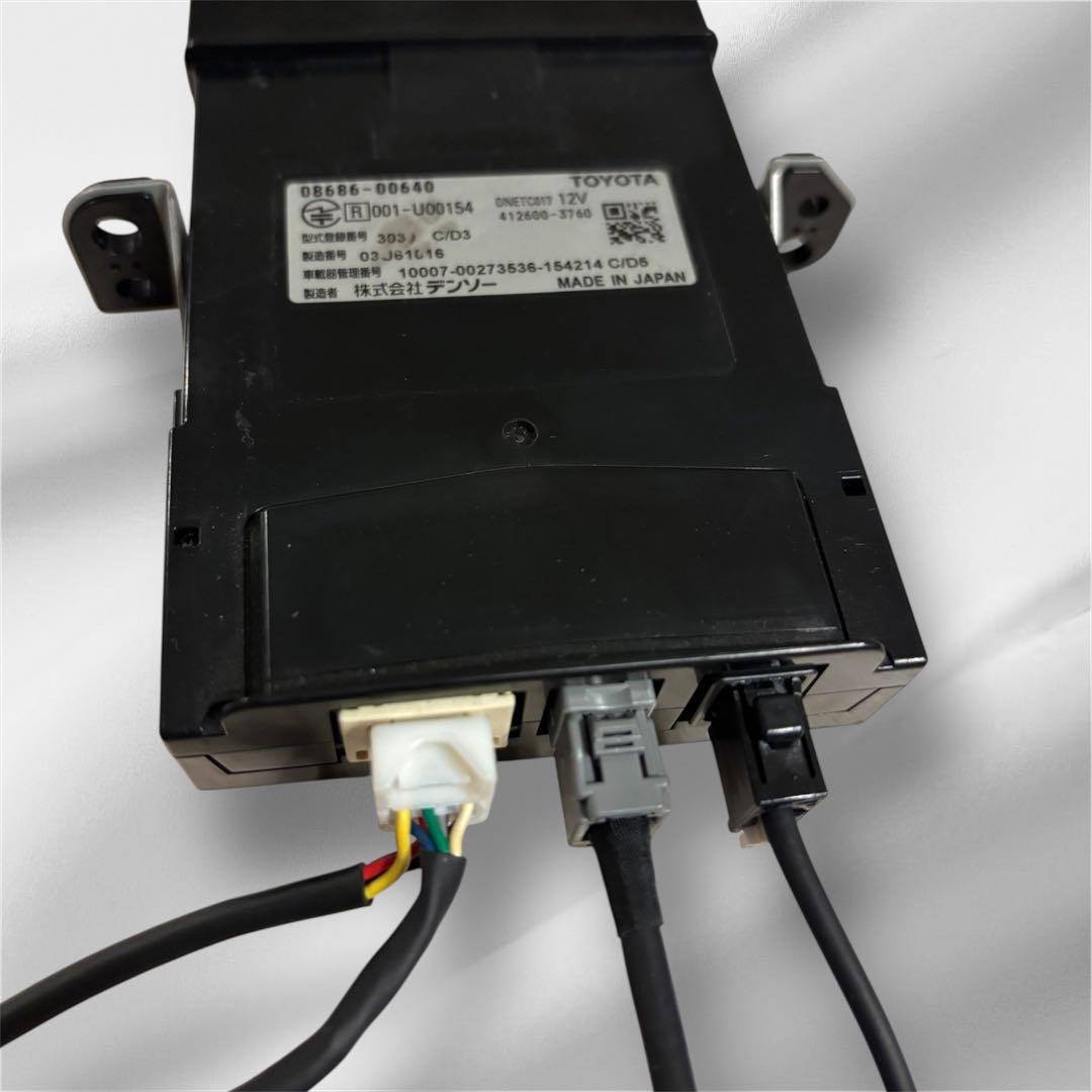 トヨタ ETC車載器 08686-00640 12V 2.0