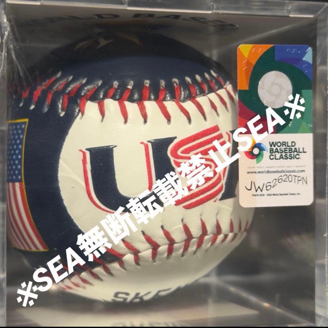 超激レア　WBC アメリカ代表 スキーンズ 記念ボール（No.26/30）即完売