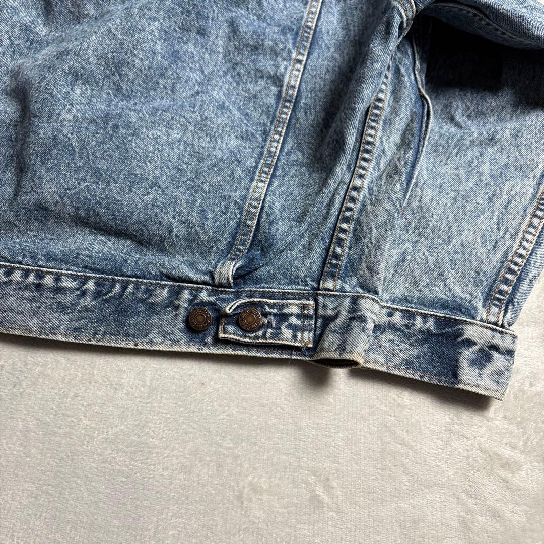 80s Levi's カナダ製　フード付きレイヤード　デニムジャケット