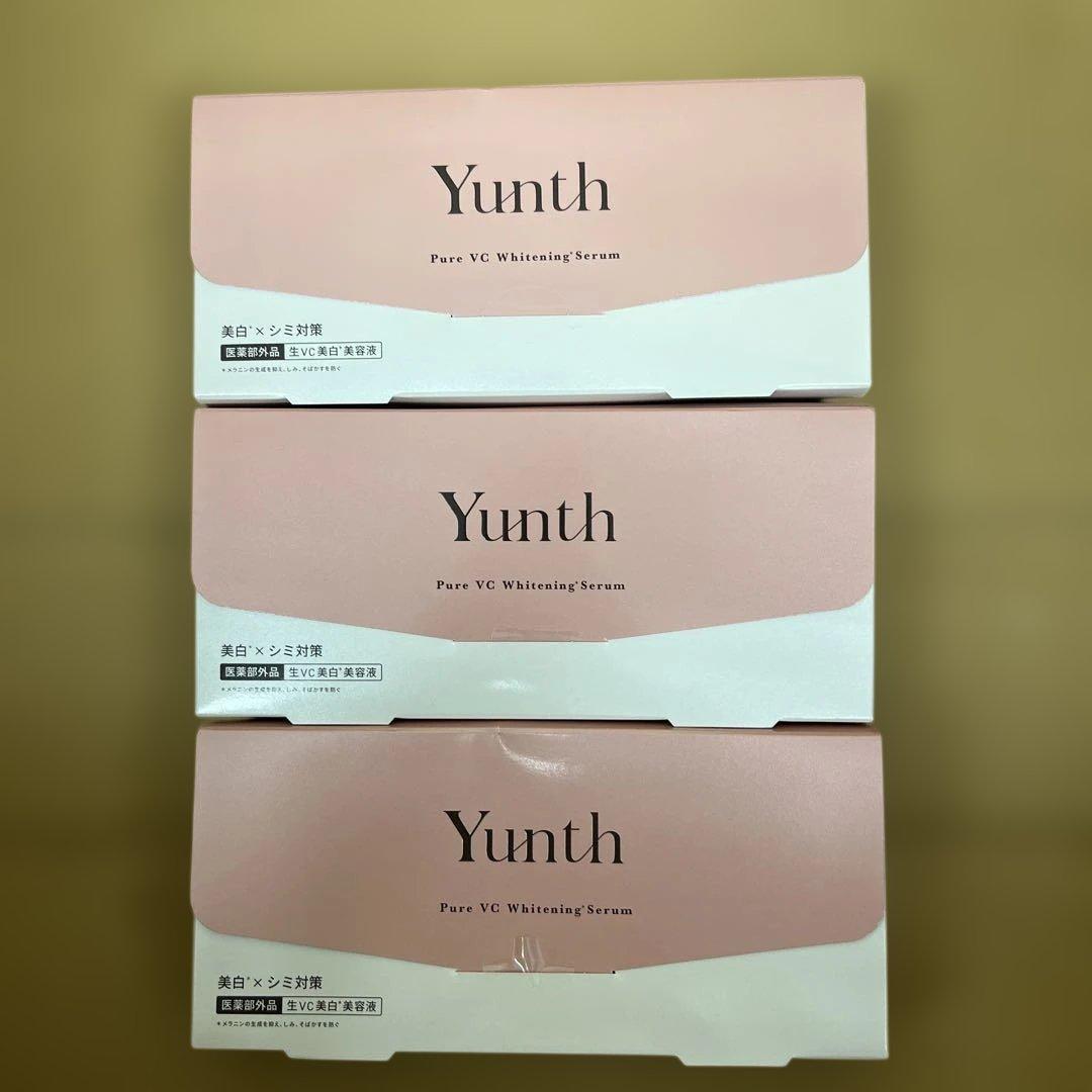 最後1点　913 Yunth 生VC 導入美容液 28包＊ 3個セット