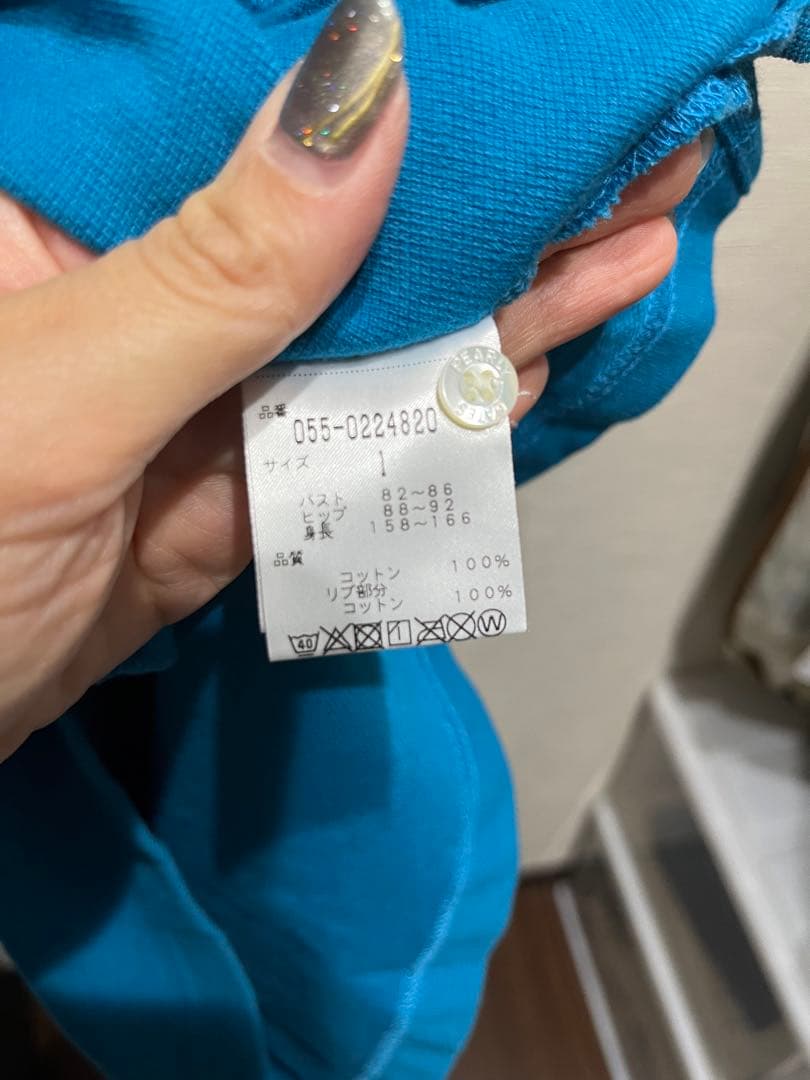 美品⭐︎パーリーゲイツ ワンピース ブルー サイズ1（M)