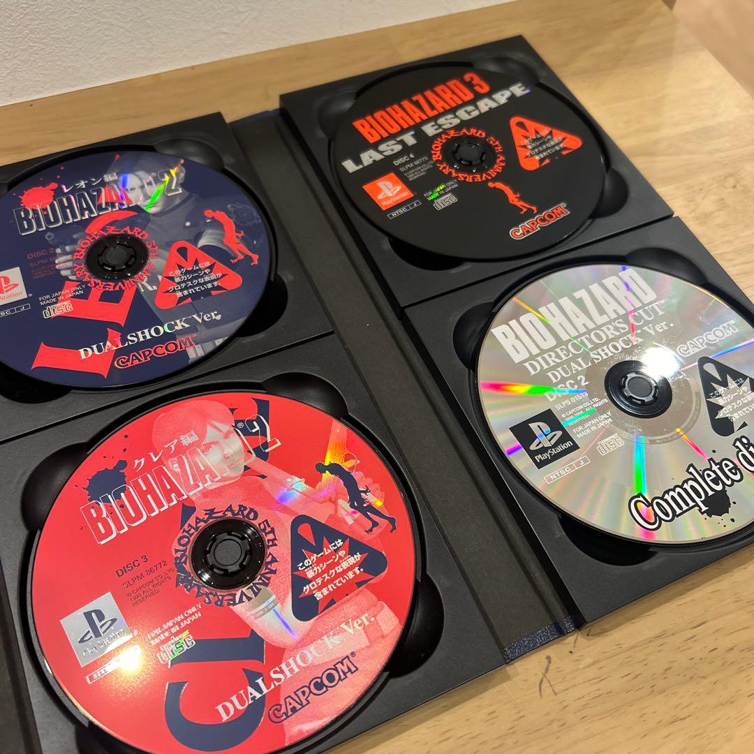 バイオハザード5thアニバーサリー ps1 バイオ1、2 ソフト