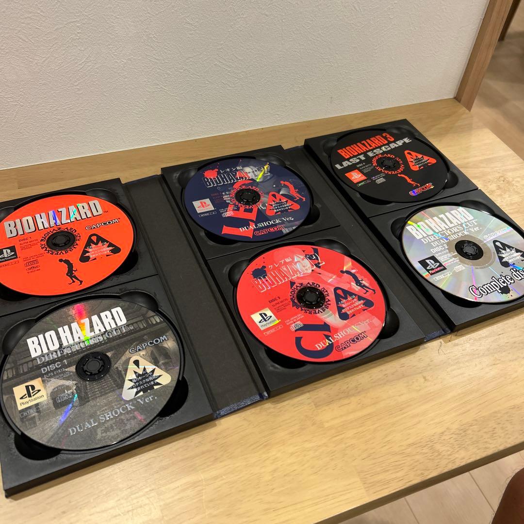 バイオハザード5thアニバーサリー ps1 バイオ1、2 ソフト