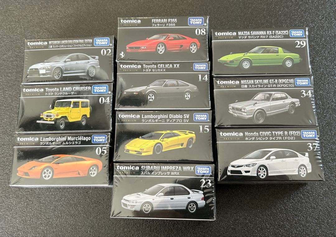た*し様 ゆ*き様 【新品未使用】　トミカプレミアム　10台セット　①