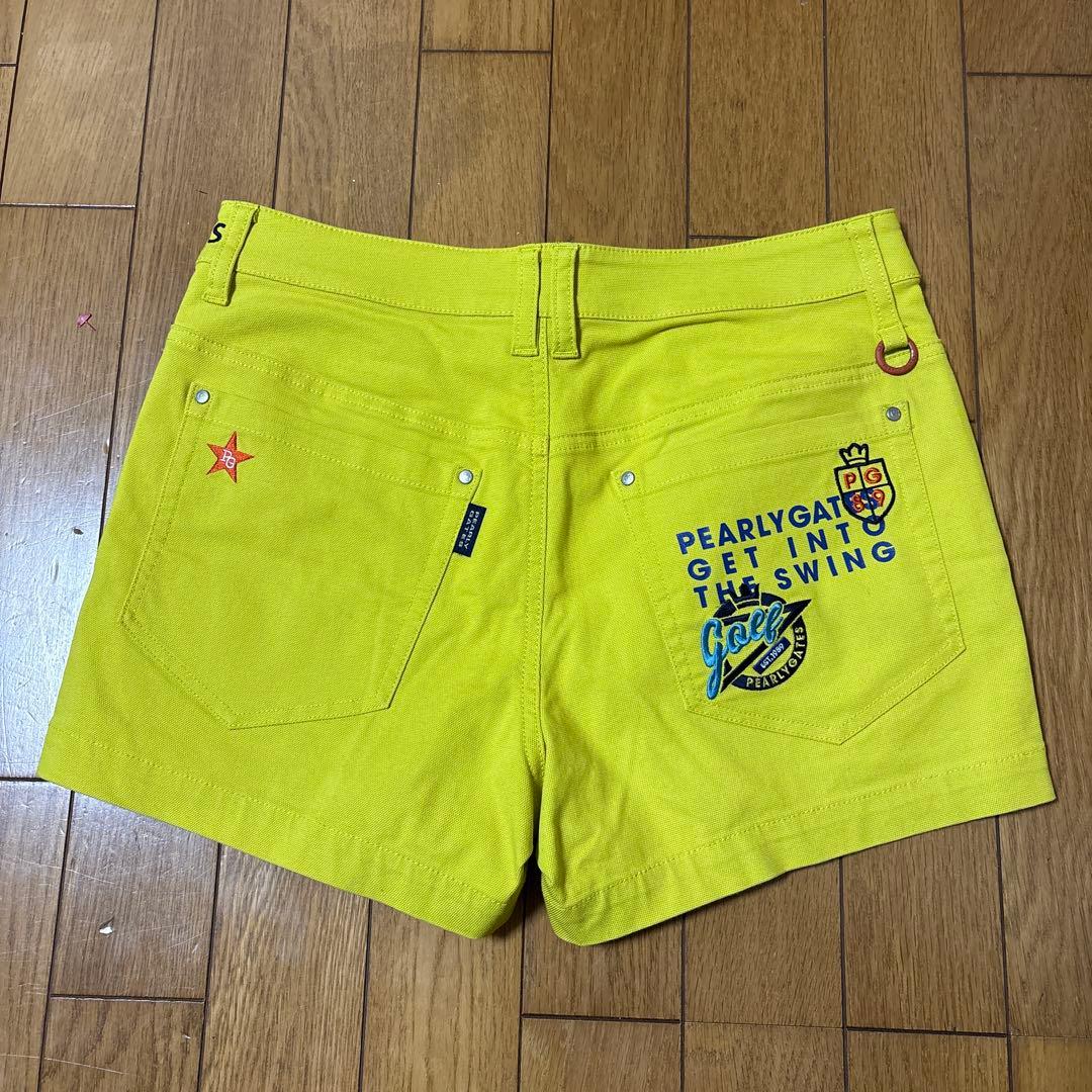 美品パーリーゲイツ　ゴルフパンツ　ショートパンツ　0(S)レディースゴルフウェア