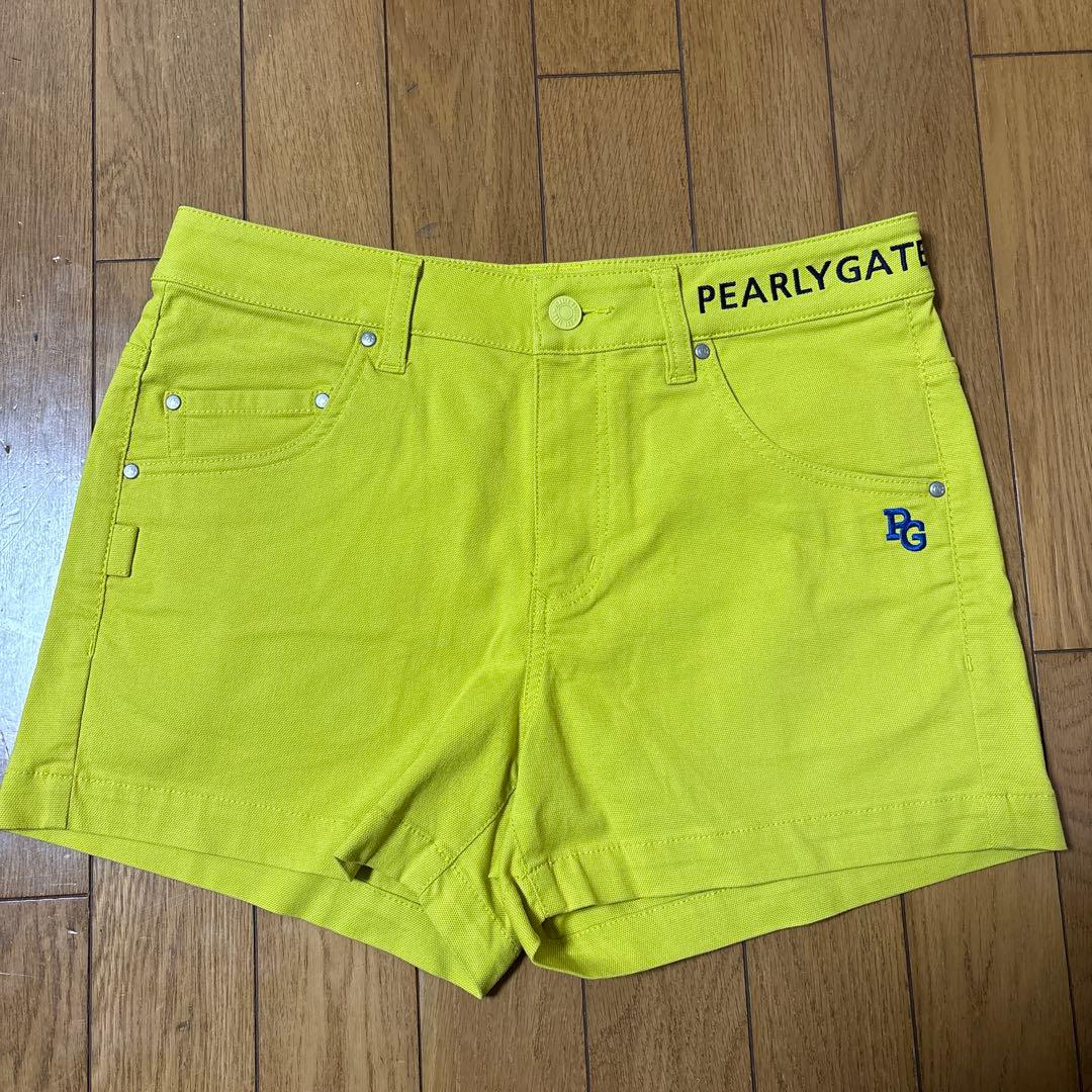 美品パーリーゲイツ　ゴルフパンツ　ショートパンツ　0(S)レディースゴルフウェア