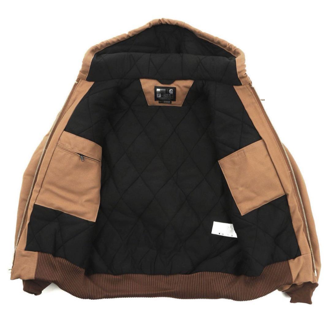 Carhartt ブラウン フード付きジャケット