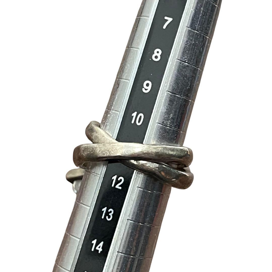 e.m. 11号 パール ジルコニア リング silver 真珠 クリスタル