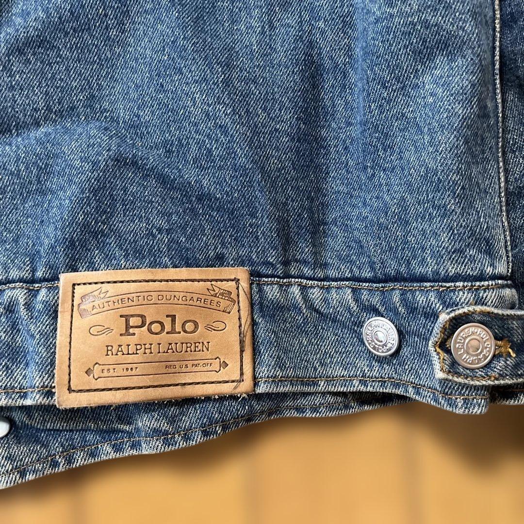 メグ古着Polo by Ralph Lauren デニムジャケット L