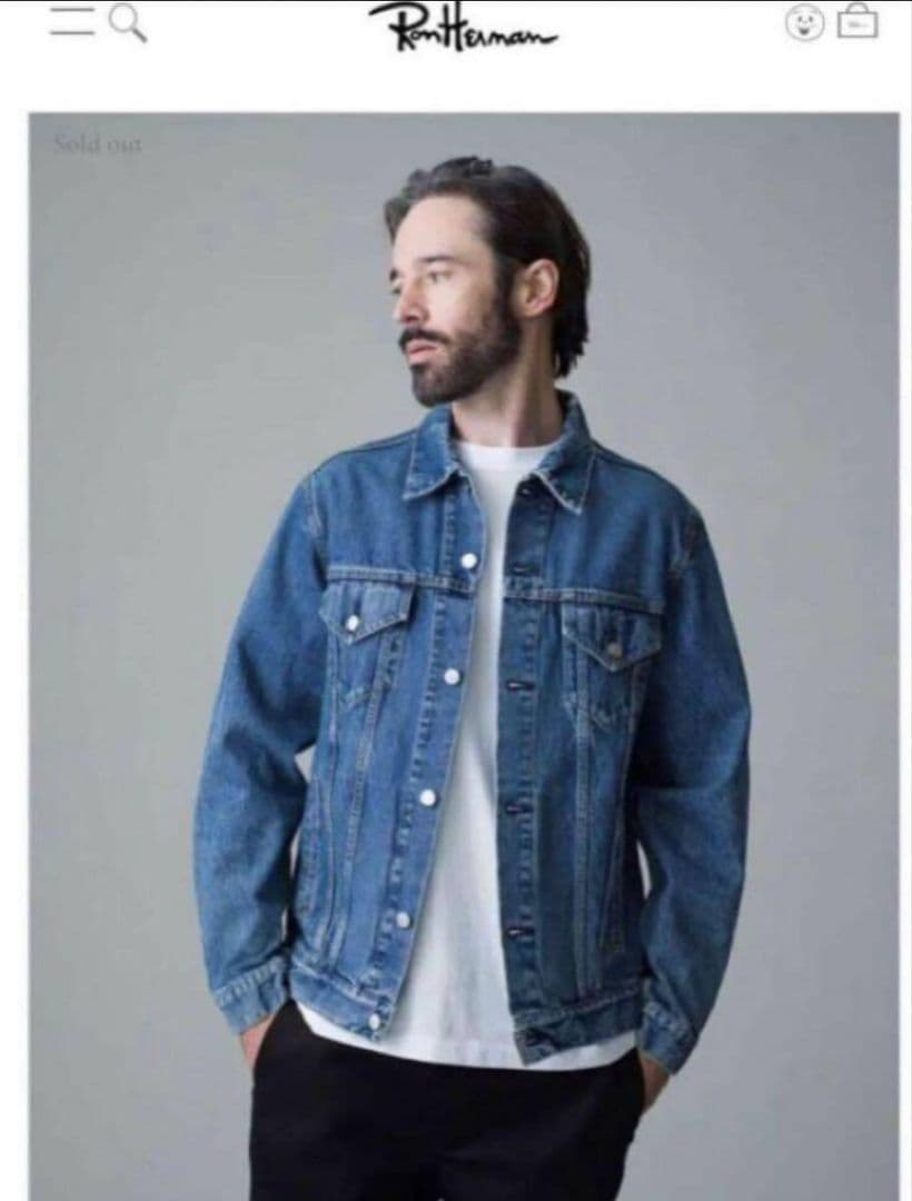 ジャケット・アウター RHC Ron Herman Indigo Denim Jacket
