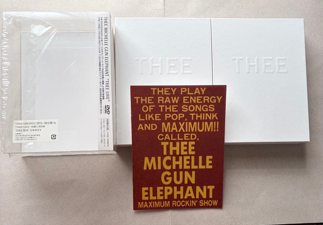 ミュージック THEE MICHELLE GUN ELEPHANT THEE LIVE