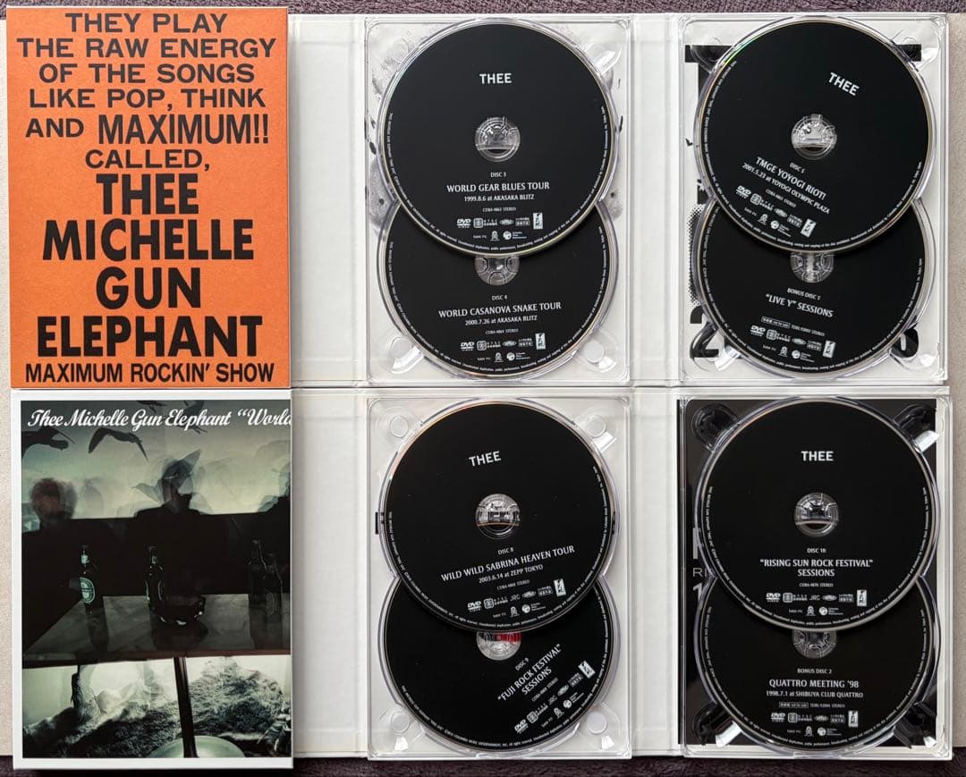 ミュージック THEE MICHELLE GUN ELEPHANT THEE LIVE