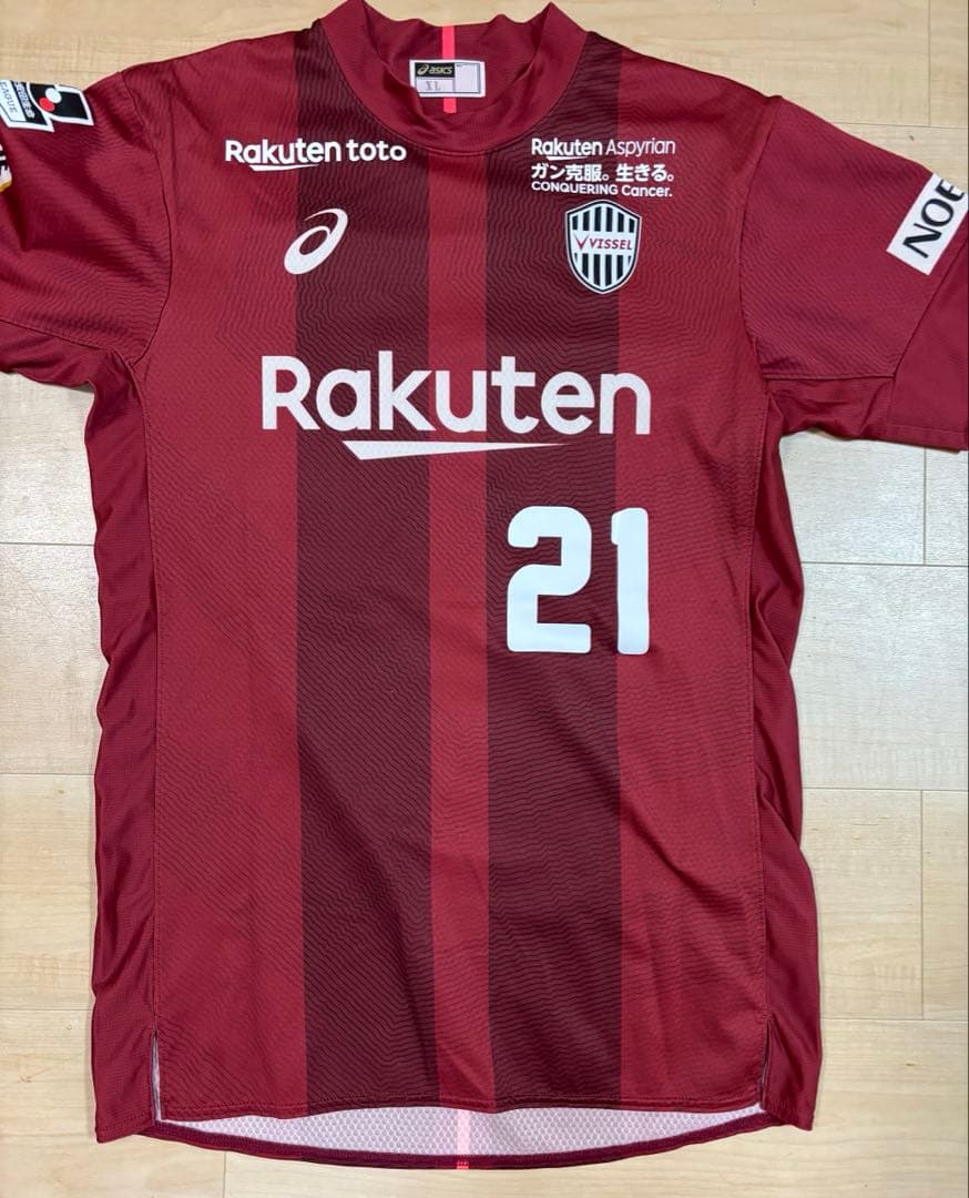 ヴィッセル神戸 2018 オーセンユニフォーム #21 XL