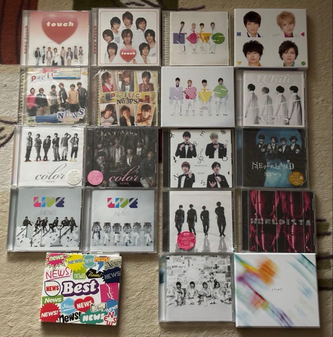 NEWS CD シングル アルバム DVD まとめ売り 106枚 ジャニーズ