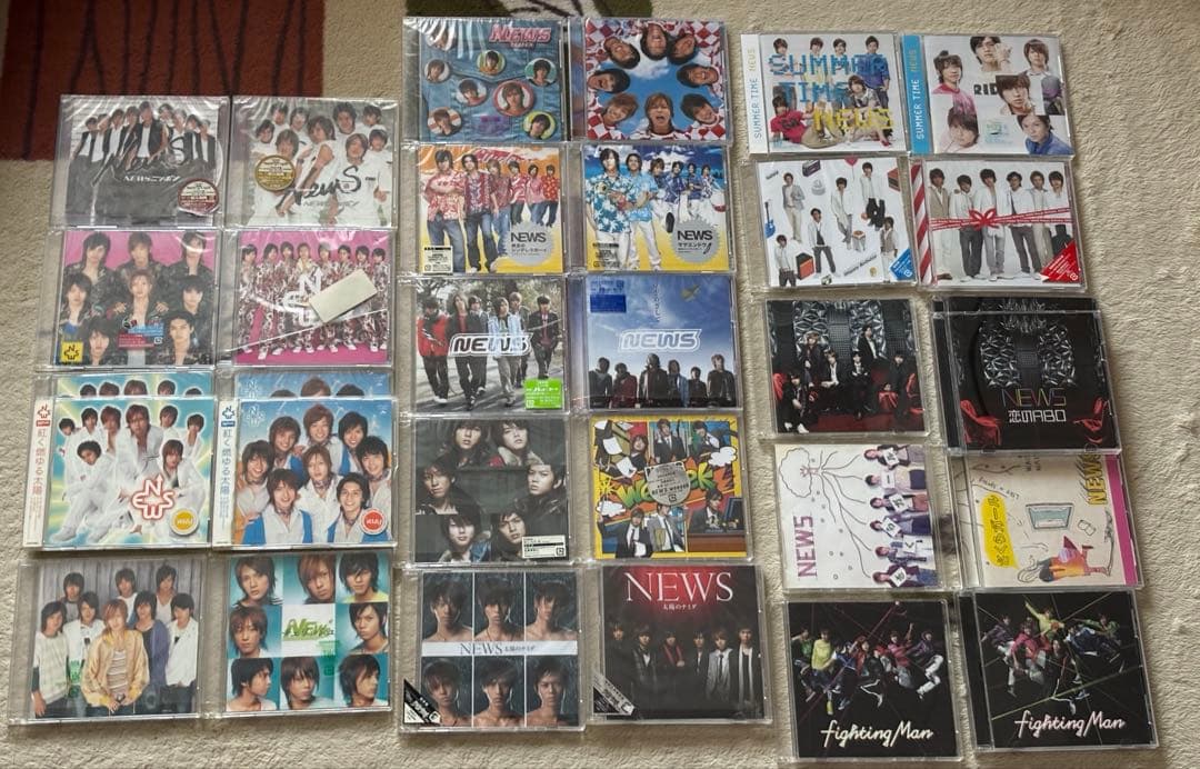 NEWS CD シングル アルバム DVD まとめ売り 106枚 ジャニーズ